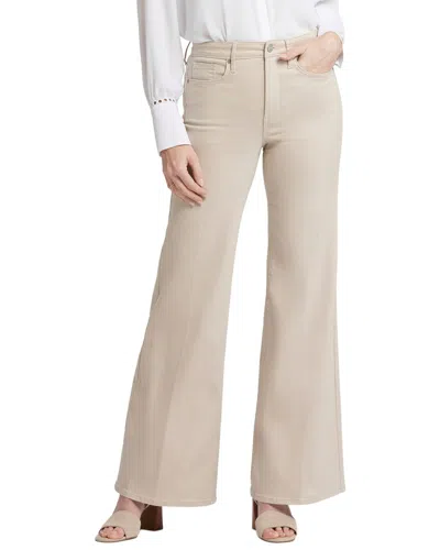 Nydj Mia Feather Palazzo Jean In Neutral