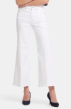 Nydj Mia High Waist Palazzo Jeans In Optic White