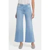 Nydj Mia Palazzo High Waist Flare Jeans In Canary Beach