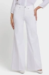 Nydj Petite Mia Palazzo Jeans In Optic White In White