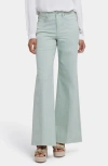Nydj Mia Palazzo High Waist Flare Jeans In Tomatillo