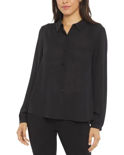 Nydj Modern Blouse In Black