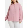 Nydj Modern Floral Blouse In Aphrodite