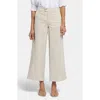 Nydj Mona High Rise Wide Leg Trouser Ankle Jeans In Boardwalk In Neutral