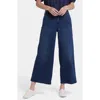 Nydj Mona High Rise Wide Leg Trouser Ankle Jeans In Ibiza Blues In Ibiza Blues
