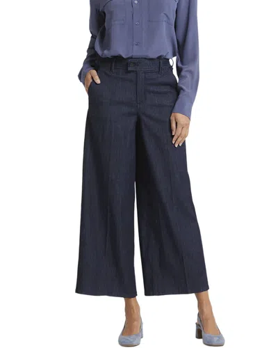 Nydj Mona Lightweight Rinse Wide Leg Jean In Blue
