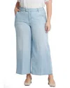 Nydj Mona High Waist Ankle Wide Leg Trouser Jeans
