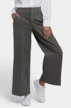 Nydj Mona Wide Leg Pants In Green