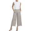 Nydj Mona Womens Denim Wide Leg Jeans In Multi