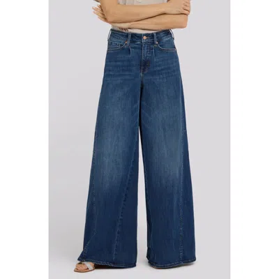 Nydj Nova Cool Embrace® Super Wide Leg Jeans In Blue