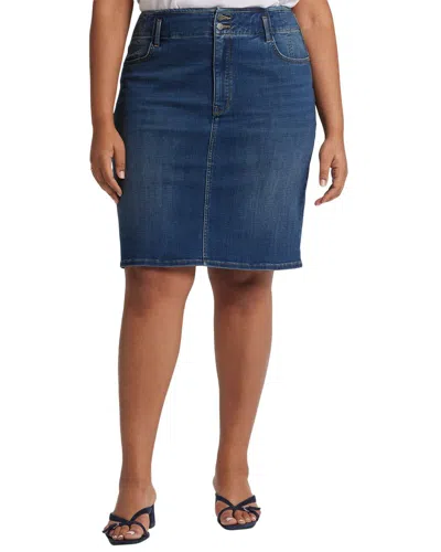 Nydj Olympus Skirt In Blue