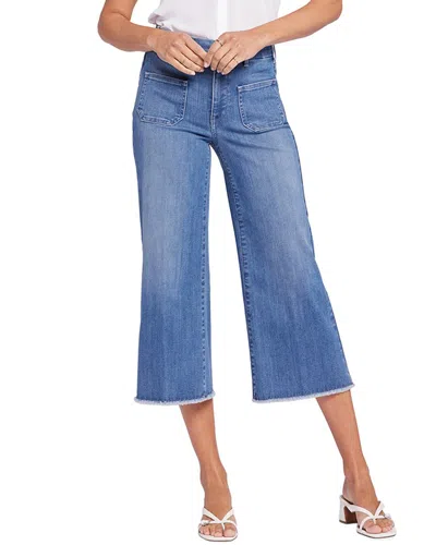 Nydj Patchie Compass Capri Jean In Blue