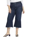 Nydj Patchie Fanciful Wide Leg Jean In Multi