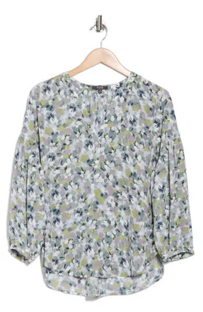 Nydj Paulina Peasant Blouse In Bloomington