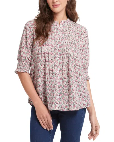 Nydj Peasant Blouse In Green