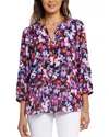 Nydj Pintuck Back Yoke Top