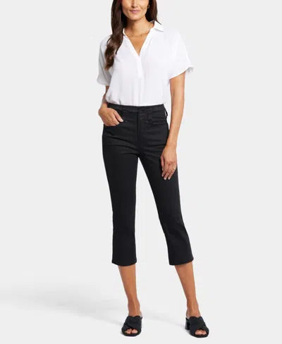 Nydj Petite Ami Skinny Capri Jeans In Black