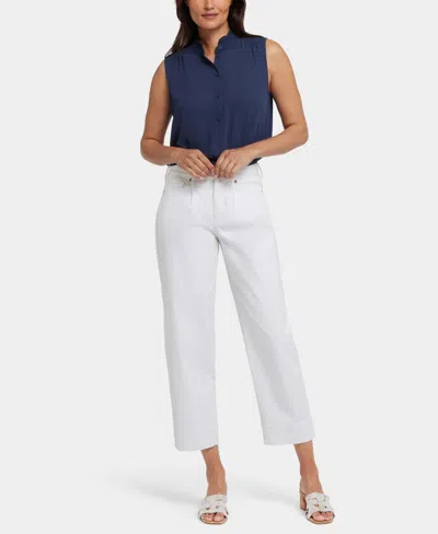 Nydj Petite Balloon Ankle Jeans In White