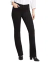 Nydj Petite Barbara Black Bootcut Jean In Black