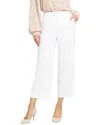 Nydj Linen Blend Crop Wide Leg Pants