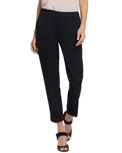 NYDJ PETITE CASSIDY BLACK TROUSER JEAN