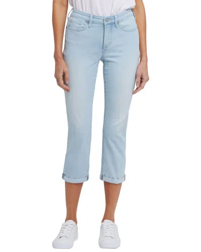 Nydj Petite Chloe Clear Waters Capri Jean In Blue