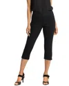 Nydj Petite Dakota Overdye Black Crop Jean