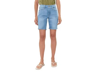 Nydj Petite Ella Shorts In Vista Lakes Women's Jumpsuit & Rompers One Piece Vista Lakes: 8p In Blue