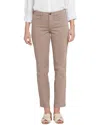 Nydj Petite Emma Saddlewood Slender Jean In Brown