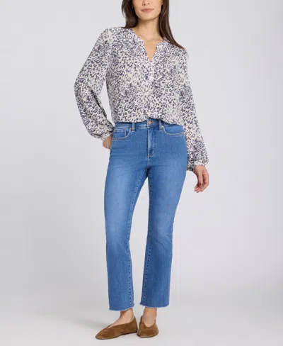 Nydj Petite High-rise Billie Mini Boot Jeans With Lift Tuck Technology In Blue