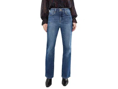 Nydj Petite High-rise Brooklyn Bootcut Jeans In Anthurium Women's Clothing Anthurium: 6p 30, Cotton/denim In Blue