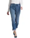 Nydj Petite Margo Girlfriend Pull On Jeans In Blue