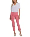 Nydj Petite Margot Girlfriend Denim Jeans In Pink
