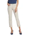 Nydj Petite Margot Girlfriend Jeans In Feather In Neutral