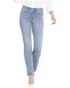 Nydj Petite Marilyn Angel Straight Leg Jean In Blue