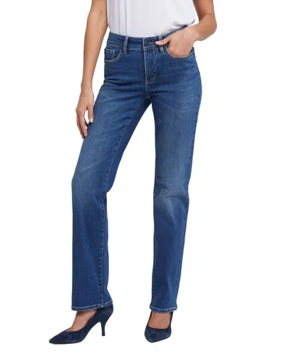 Nydj Petite Marilyn Asturia Shore Straight Leg Jean In Blue
