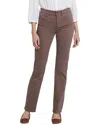 Nydj Petite Marilyn Dark Wood Straight Leg Jean