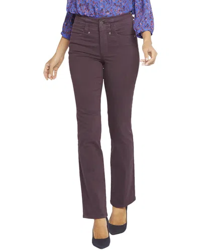 Nydj Petite Marilyn Eggplant Straight Jean In Purple