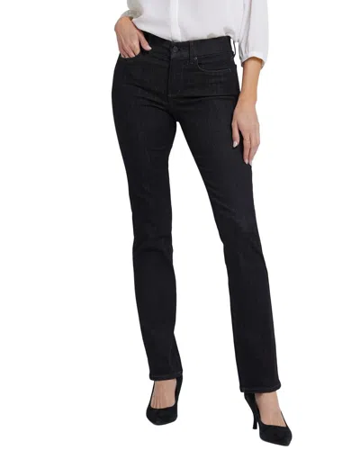 Nydj Petite Marilyn Eternity Straight Leg Jean In Black