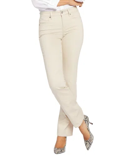 Nydj Petite Marilyn Feather Straight Leg Jean In Neutral