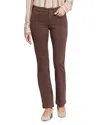 Nydj Marilyn Coffee Bean Straight Leg Jean In Coffee Bean