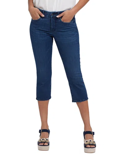 Nydj Petite Marilyn Ibiza Blues Crop Jean In Multi