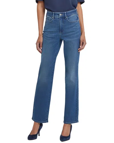Nydj Petite Marilyn Lake Notre-dame Straight Leg Jean In Blue