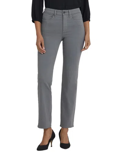 Nydj Petite Marilyn Lunar Stone Straight Leg Jean In Gray