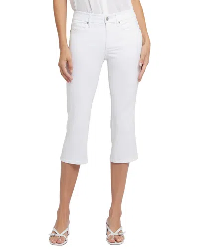 Nydj Petite Girlfriend Optic White Straight Leg Jean