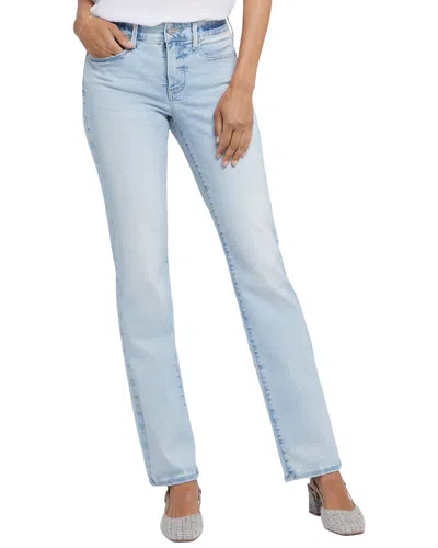 Nydj Petite Marilyn Pamplona Ice Straight Leg Jean In Blue