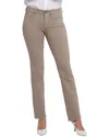 Nydj Petite Marilyn Saddlewood Straight Leg Jean In Multi