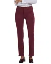 Nydj Petite Marilyn Sienna Red Straight Leg Jean In Brown