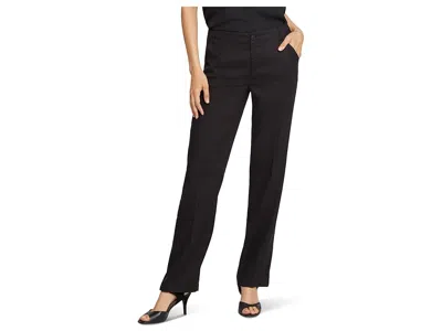 Nydj Petite Marilyn Straight Pants In Black