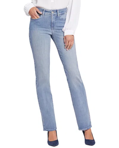 Nydj Petite Marilyn Thistle Falls Straight Leg Jean In Blue